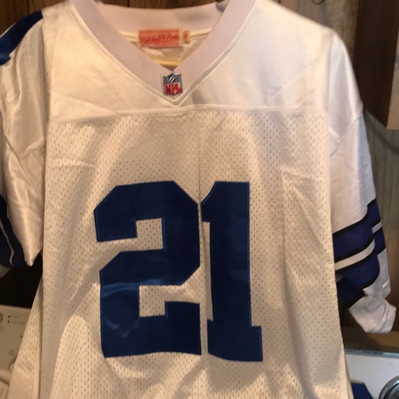 mitchell and ness deion sanders cowboys jersey